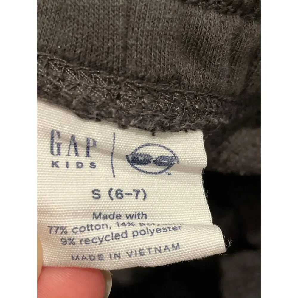 Gap Boys DC Batman Vintage Soft Logo Joggers S 6 to 7 Gray